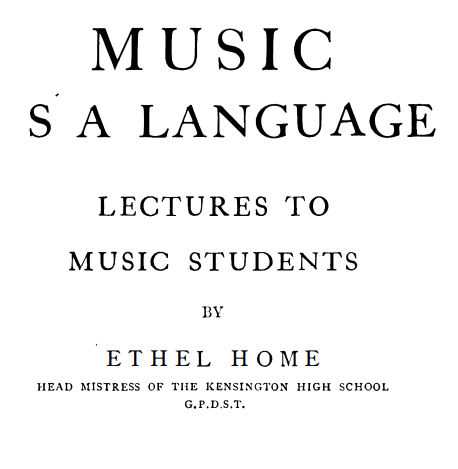 Music S A Language